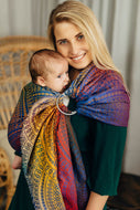 Lenny Lamb Ring Sling - PEACOCK'S TAIL - BOLERO - 100% cotton