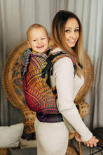 Ladda upp bild till gallerivisning, LennyPreschool Carrier - PEACOCK'S TAIL - BOLERO - 100% bomull
