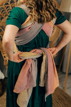 Ladda upp bild till gallerivisning, Lenny Lamb Woven Baby Wrap/Vävd sjal - BIG HERRINGBONE - FANDANGO - 100% bomull
