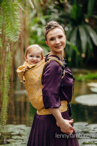 LennyGo Ergonmic Carrier - WILD SOUL - AURUM - 100% bamboo viscose