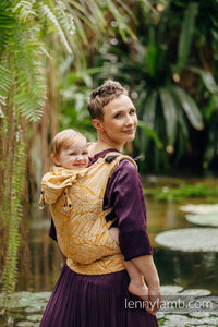 LennyGo Ergonmic Carrier - WILD SOUL - AURUM - 100% bamboo viscose