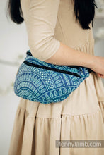 Load image into Gallery viewer, Waist Bag Large - PEACOCK&#39;S TAIL - HEYDAY
