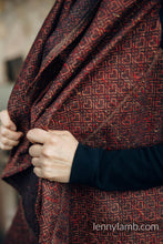 Load image into Gallery viewer, Long Cardigan - BIG LOVE - AUBURN
