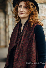 Load image into Gallery viewer, Long Cardigan - BIG LOVE - AUBURN
