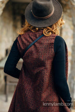 Load image into Gallery viewer, Long Cardigan - BIG LOVE - AUBURN
