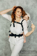 Load image into Gallery viewer, LennyPreschool Carrier - LITTLE HERRINGBONE LUCE - 100% cotton
