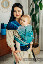 Laden Sie das Bild in den Galerie-Viewer, LennyHybrid Half Buckle Carrier - AIRGLOW - 100% bomull - Standard

