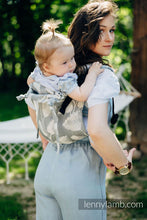Ladda upp bild till gallerivisning, Lenny Buckle Onbuhimo Carrier - VIRIDIFLORA - ASH - 100% linne
