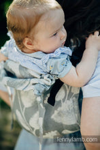 Ladda upp bild till gallerivisning, Lenny Buckle Onbuhimo Carrier - VIRIDIFLORA - ASH - 100% linne
