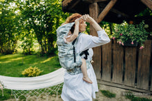 Ladda upp bild till gallerivisning, LennyPreschool Carrier - VIRIDIFLORA - ASH - 100% linne
