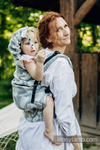 Ladda upp bild till gallerivisning, LennyPreschool Carrier - VIRIDIFLORA - ASH - 100% linne
