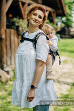 Ladda upp bild till gallerivisning, Lenny Buckle Onbuhimo Carrier - ENCHANTED NOOK - COCOA - 100% linne - Preschool

