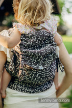 Ladda upp bild till gallerivisning, LennyHybrid Half Buckle Carrier - ENCHANTED NOOK - COCOA - 100% linne - PreSchool

