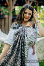 Load image into Gallery viewer, Ring Sling - ENCHANTED NOOK - COCOA - 100% linen

