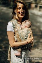 Ladda upp bild till gallerivisning, Lenny Lamb Woven Baby Wrap/Vävd sjal - RAINFOREST - SERENE - 100% linne
