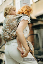 Ladda upp bild till gallerivisning, Lenny Lamb Woven Baby Wrap/Vävd sjal - RAINFOREST - SERENE - 100% linne

