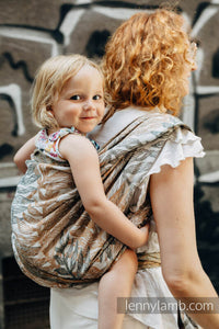 Lenny Lamb Woven Baby Wrap/Vävd sjal - RAINFOREST - SERENE - 100% linne