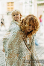 Ladda upp bild till gallerivisning, Lenny Lamb Woven Baby Wrap/Vävd sjal - RAINFOREST - SERENE - 100% linne
