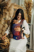 Laden Sie das Bild in den Galerie-Viewer, LennyLight Babytrage – PEACOCK'S TAIL - BOLERO – 100 % Baumwolle
