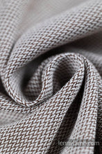 Laden Sie das Bild in den Galerie-Viewer, Lenny Lamb Woven Baby Wrap/Vävd sjal - PEANUT BUTTER - 100% bomull

