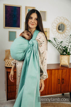 Load image into Gallery viewer, Lenny Lamb Woven Baby Wrap/Vävd sjal - AGAVE - 100% bomull
