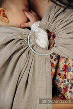 Laden Sie das Bild in den Galerie-Viewer, Lenny Lamb Ringsjal - PEANUT BUTTER - 100% bomull
