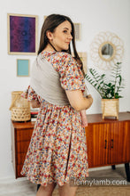 Laden Sie das Bild in den Galerie-Viewer, Lenny Lamb Ringsjal - PEANUT BUTTER - 100% bomull
