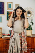 Laden Sie das Bild in den Galerie-Viewer, Lenny Lamb Woven Baby Wrap/Vävd sjal - PEANUT BUTTER - 100% bomull
