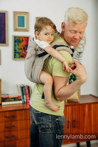 Lenny Buckle Onbuhimo Carrier - PEANUT BUTTER - 100% cotton