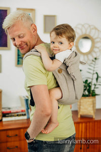 Lenny Buckle Onbuhimo Carrier - PEANUT BUTTER - 100% cotton