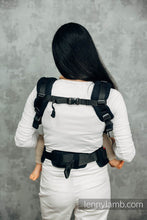 Load image into Gallery viewer, LennyUpGrade Mesh Carrier - LITTLE HERRINGBONE EBONY BLACK - 75% Bomull, 25% polyester
