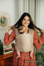 Laden Sie das Bild in den Galerie-Viewer, Trikåsjal Baby Sling - Nude Beige

