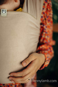 Stretchy wrap Baby Sling - Nude Beige