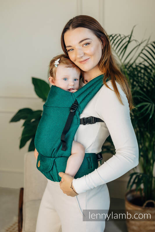 LennyLight Carrier - EMERALD - 100% cotton