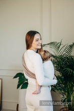 Load image into Gallery viewer, Ring Sling - LITTLE HERRINGBONE BABY CUPCAKE - 100% cotton
