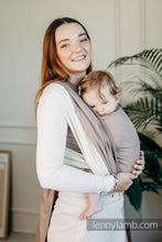 Ladda upp bild till gallerivisning, Lenny Lamb Woven Baby Wrap/Vävd sjal - LITTLE HERRINGBONE BABY CUPCAKE - 100% bomull
