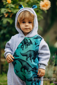 Jumpsuit - GRAY MELANGE & JURASSIC PARK - Begagnad