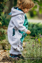 Laden Sie das Bild in den Galerie-Viewer, Jumpsuit - GRAY MELANGE &amp; JURASSIC PARK - Begagnad
