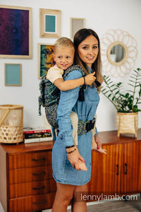 LennyPreschool Carrier - ENCHANTED NOOK - IN BLOOM - 100% bomull