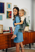 Ladda upp bild till gallerivisning, LennyPreschool Carrier - ENCHANTED NOOK - IN BLOOM - 100% bomull

