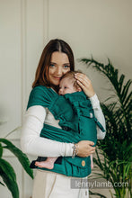 Ladda upp bild till gallerivisning, LennyHybrid Half Buckle Carrier - EMERALD - 100% bomull - Standard
