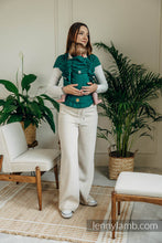 Ladda upp bild till gallerivisning, LennyHybrid Half Buckle Carrier - EMERALD - 100% bomull - Standard
