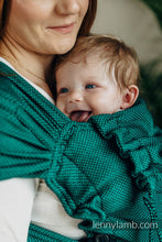 Ladda upp bild till gallerivisning, LennyHybrid Half Buckle Carrier - EMERALD - 100% bomull - Standard
