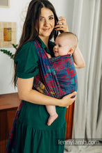 Load image into Gallery viewer, Lenny Lamb Woven Baby Wrap - HERBARIUM - WILD MEADOW - 100% cotton
