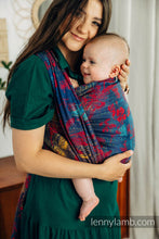 Laden Sie das Bild in den Galerie-Viewer, Lenny Lamb Woven Baby Wrap/Vävd sjal - HERBARIUM - WILD MEADOW - 100% bomull
