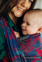 Laden Sie das Bild in den Galerie-Viewer, Lenny Lamb Woven Baby Wrap/Vävd sjal - HERBARIUM - WILD MEADOW - 100% bomull
