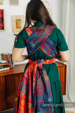 Laden Sie das Bild in den Galerie-Viewer, Lenny Lamb Woven Baby Wrap/Vävd sjal - HERBARIUM - WILD MEADOW - 100% bomull
