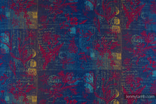 Laden Sie das Bild in den Galerie-Viewer, Lenny Lamb Woven Baby Wrap/Vävd sjal - HERBARIUM - WILD MEADOW - 100% bomull
