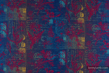 Load image into Gallery viewer, Lenny Lamb Woven Baby Wrap - HERBARIUM - WILD MEADOW - 100% cotton
