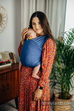 Load image into Gallery viewer, Stretchy wrap Baby Sling - LAPIS LAZULI
